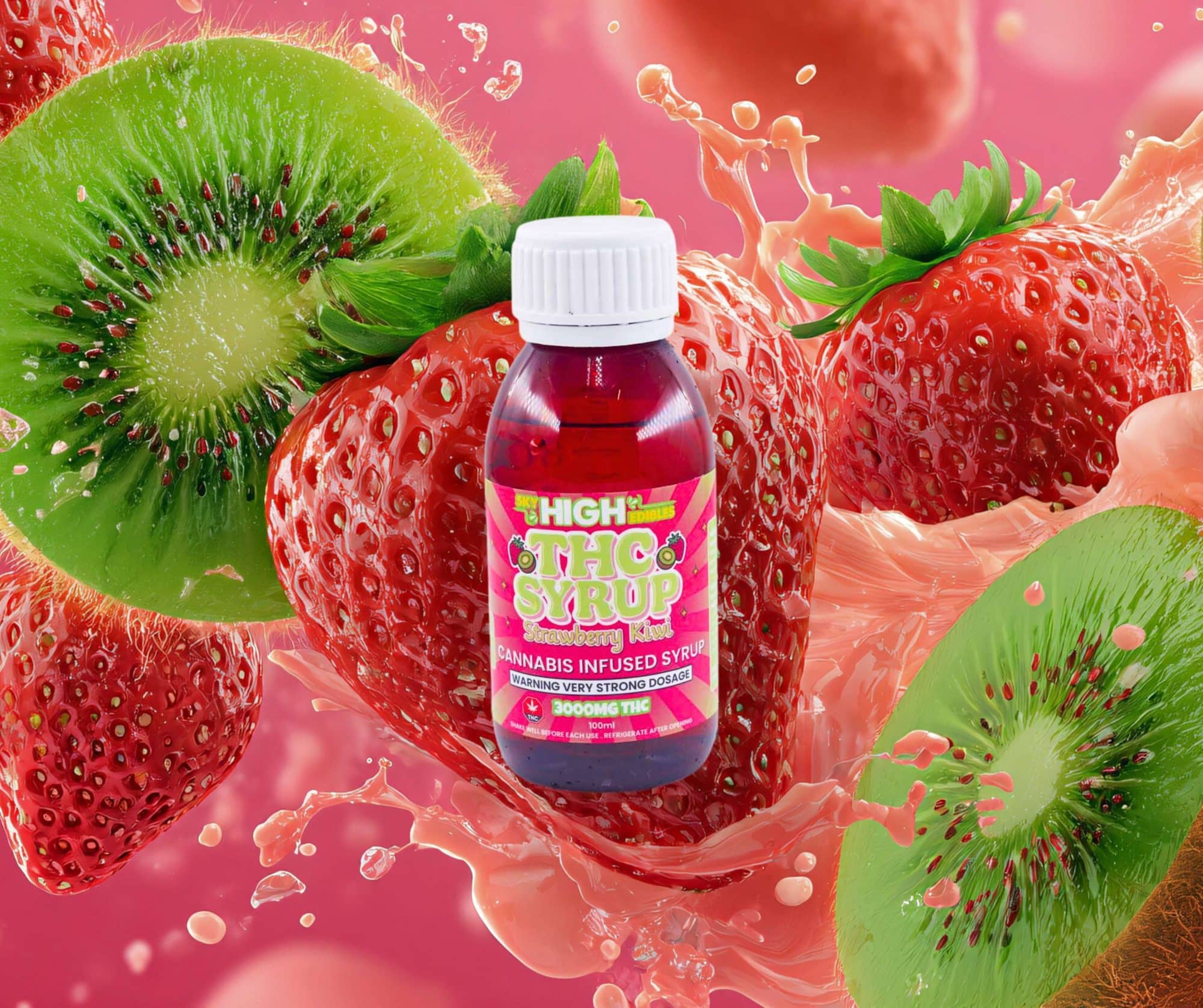 Strawberry Kiwi - Syrup