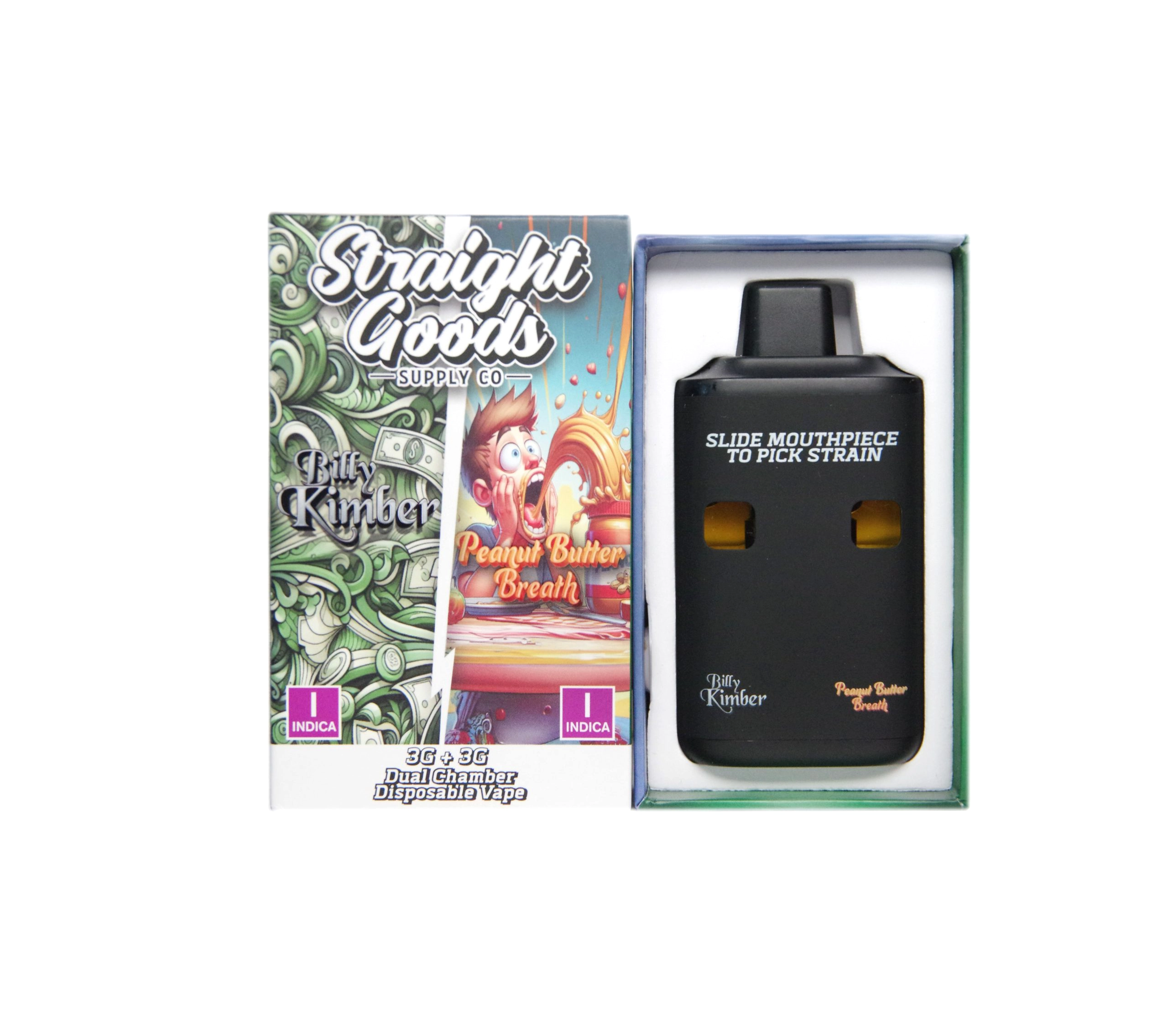 Billy Kimber + Peanut Butter Breath - 6g Dual-Chamber