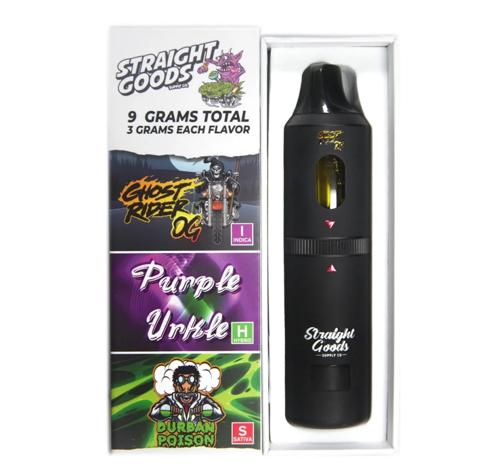 9g Triple Chamber Vape Pens