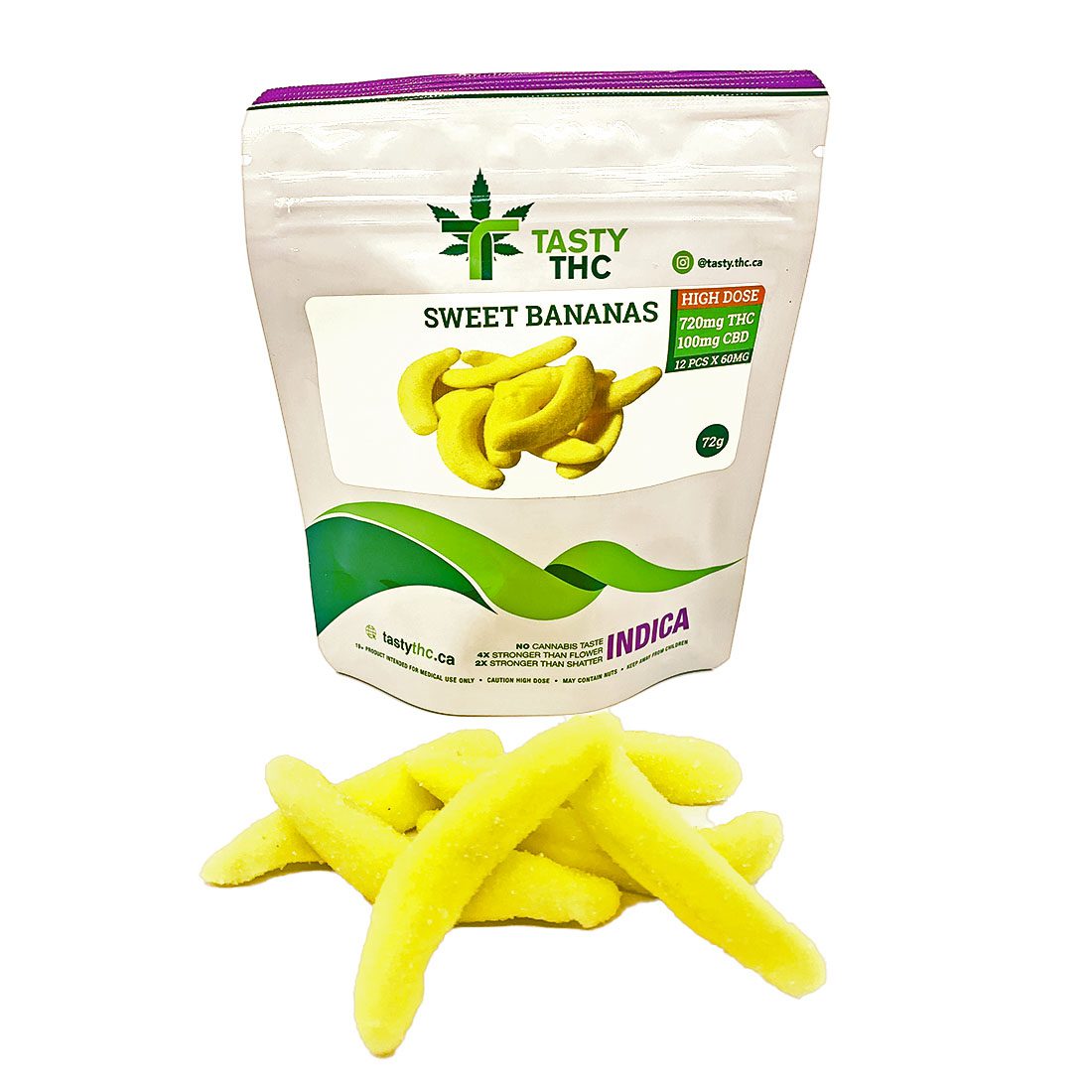 Sweet Bananas - THC Gummies