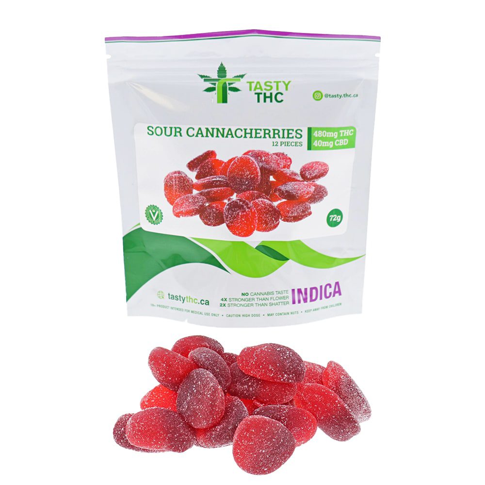 Sour Cherry Slices (High Dose) (12Pcs)