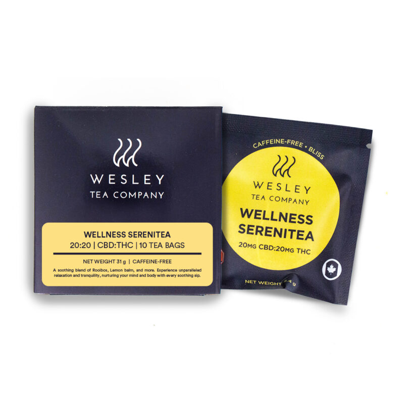 Wellness Serenitea 20mg CBD:20mg THC